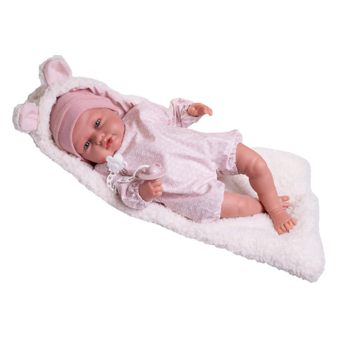 Babydoo palabritas con saco de borrreguillo (18306) - Muñecas Antonio Juan