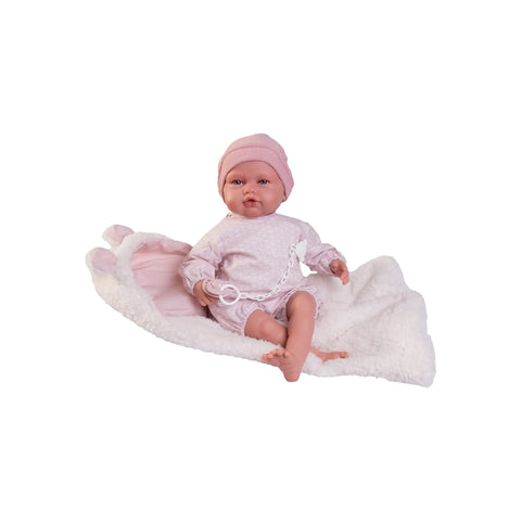 Babydoo palabritas con saco de borrreguillo (18306) - Muñecas Antonio Juan