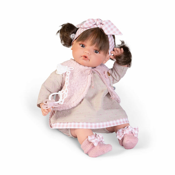 Beni Lloro con chaleco de borreguillo 42 cm (16382)