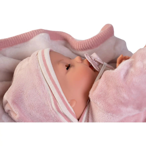 Bimba lagrimitas con mantita de invierno (14155) - Muñecas Antonio Juan