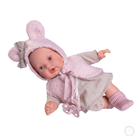 Kika Lloro con Chaleco (11320) - AntonioJuanDolls.com, reborns que emocionan