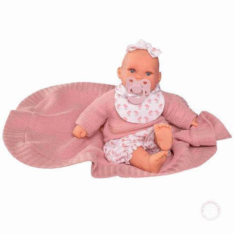 Kika Lloro con Toquilla (11325) - AntonioJuanDolls.com, reborns que emocionan