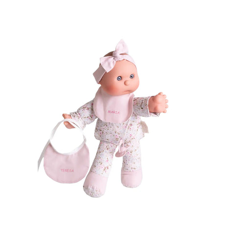 Mi Primer Antonio Juan Dolly con babero personalizable (83205) - Muñecas Antonio Juan