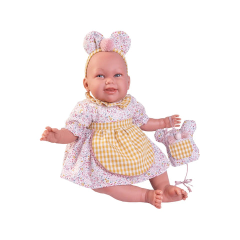 Mi Primer Reborn Martina ratoncita con guardadientes (81381) - Muñecas Antonio Juan