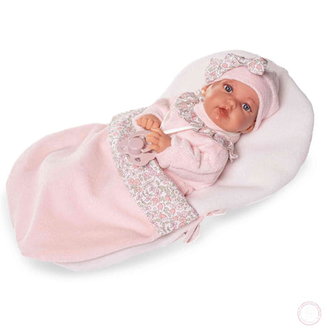 Petit con Saquito de Dormir (12443) - AntonioJuanDolls.com, reborns que emocionan