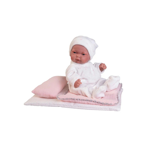 Pitu maletín con camita y vestidos (84094) - Muñecas Antonio Juan