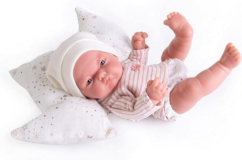 Pitu niña parejita con cojín (84086) - Muñecas Antonio Juan