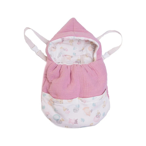Recien Nacida Baby Toneta palabritas saco-mochila (70251) - Muñecas Antonio Juan