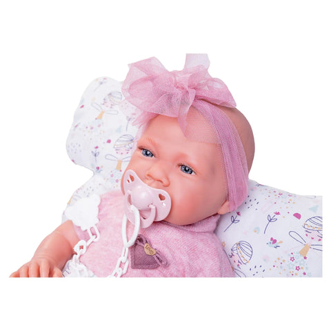 Recién Nacida con cojín mariposa (33224) - Muñecas Antonio Juan