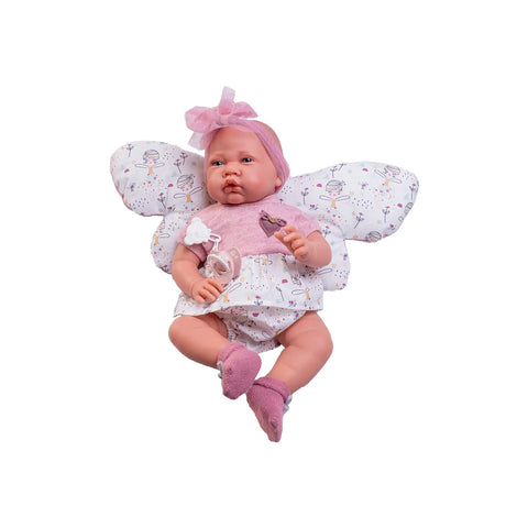 Recién Nacida con cojín mariposa (33224) - Muñecas Antonio Juan