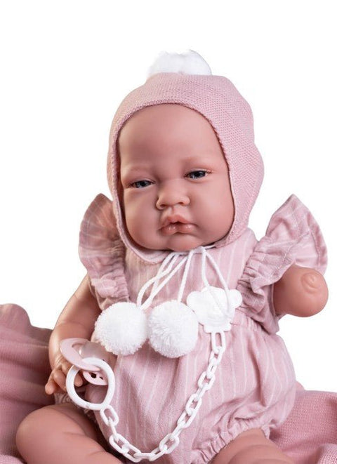 Recién Nacida inclusiva con mantita (33368) - Muñecas Antonio Juan