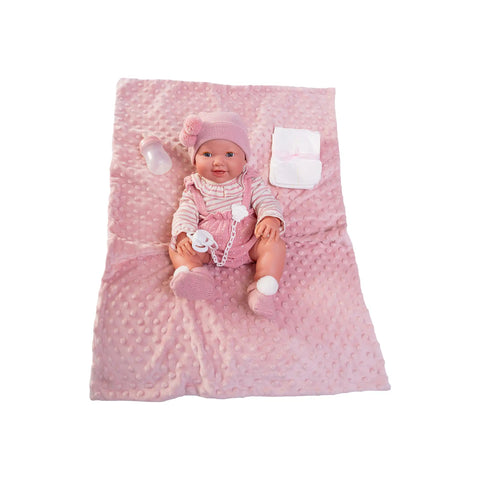Recién Nacida Mia hace Pipí con manta (50160) - Muñecas Antonio Juan