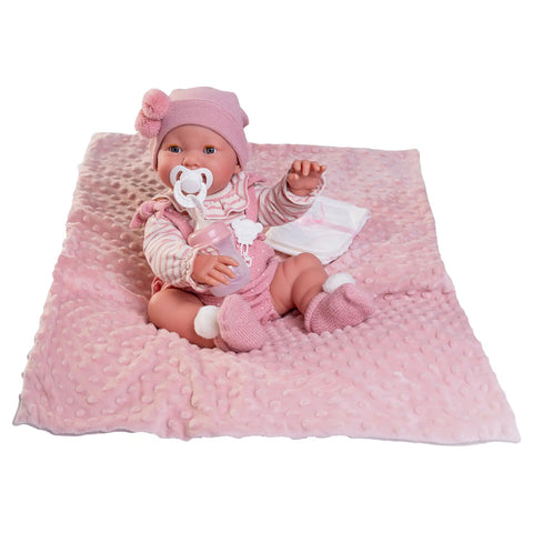 Recién Nacida Mia hace Pipí con manta (50160) - Muñecas Antonio Juan