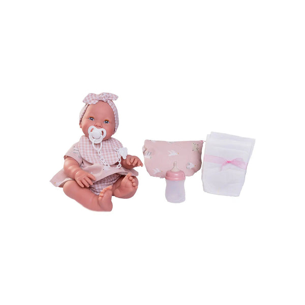 Recién Nacida Mia hace pipí con neceser 42 cm (50393)