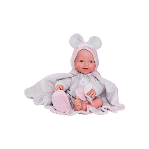 Recién Nacida Mia hace Pipí ratoncita (50392) - Muñecas Antonio Juan
