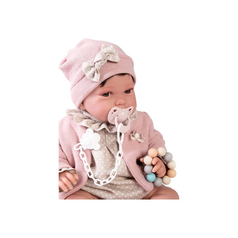 Recién Nacida Pipa Chaqueta Rosa (33006) - Muñecas Antonio Juan