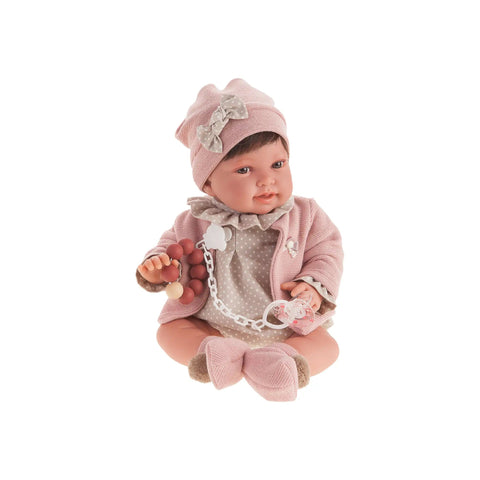 Recién Nacida Pipa Chaqueta Rosa (33006) - Muñecas Antonio Juan