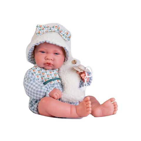 Recién Nacido con pez de borreguillo (50399) - Muñecas Antonio Juan