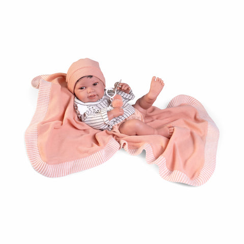 Recién Nacido Pipo con toquilla parejita (50413) - Muñecas Antonio Juan