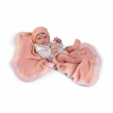 Recién Nacido Pipo con toquilla parejita (50413) - Muñecas Antonio Juan