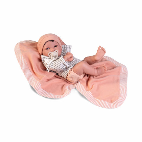 Recién Nacido Pipo con toquilla parejita (50413) - Muñecas Antonio Juan
